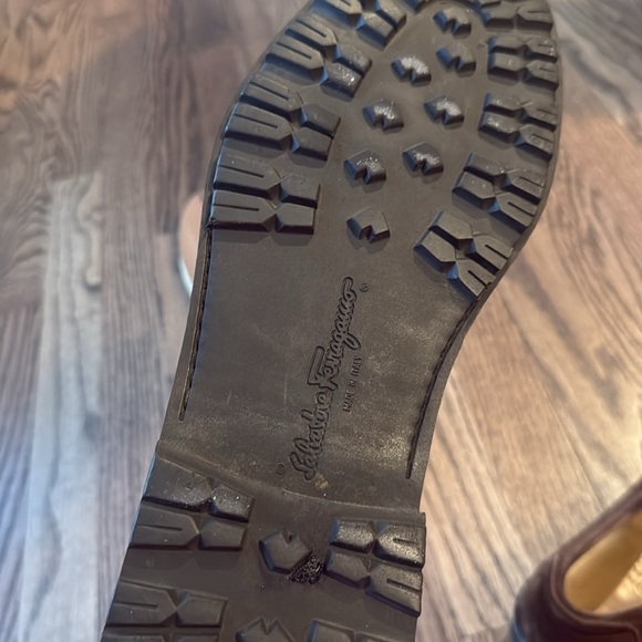 Ferragamo suade mens loafers size 14 - Picture 7 of 10